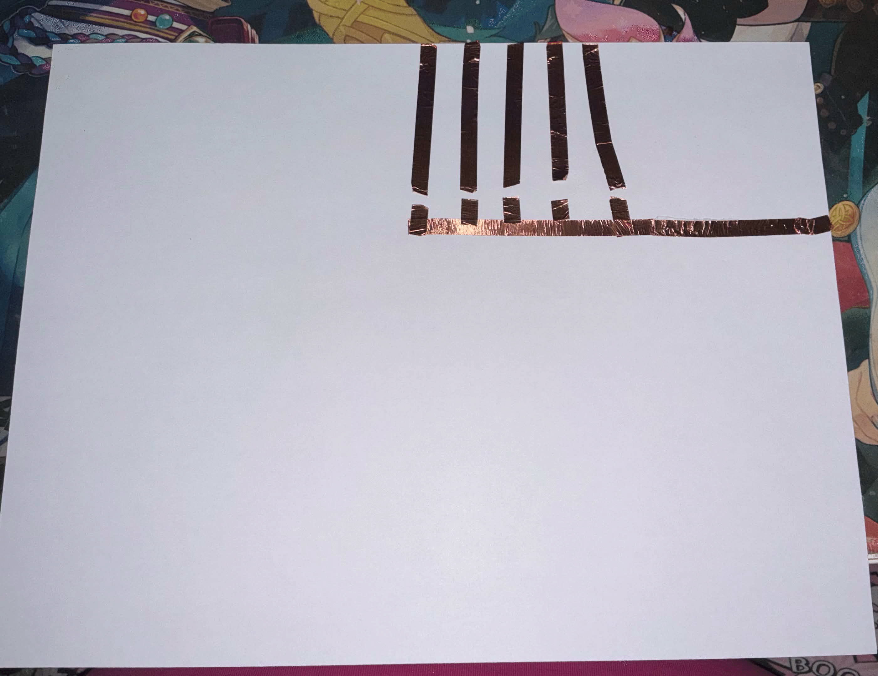 I started my exploration by making a simple circuit that triggers with the press of a finger.
