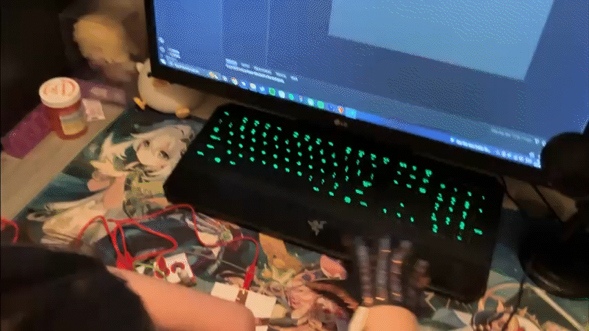 I struggled to use the buttons while wearing the glove because the wires on it would push the buttons away.