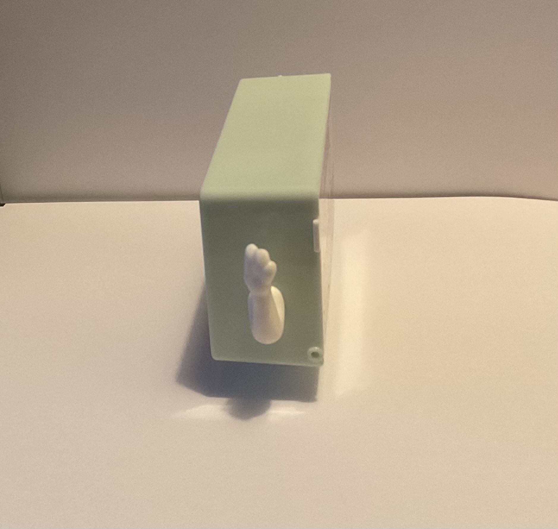 Right facing Monopoly Mcdonalds toy.