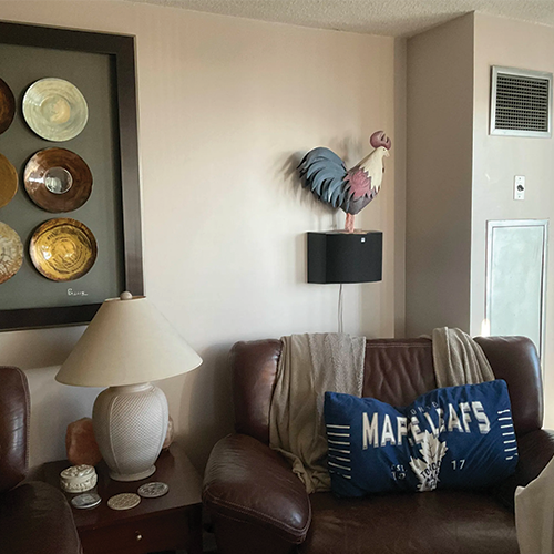 Image of my living room I took to do the projection mapping.